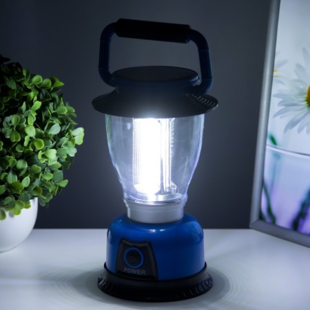 Aldny lamp LED 12W USB from 4haa Blue 12.5x12.5x21.5 cm Risalux-2