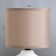 Glykeria table lamp E14 40W white-gray 15x15x27 cm Risalux