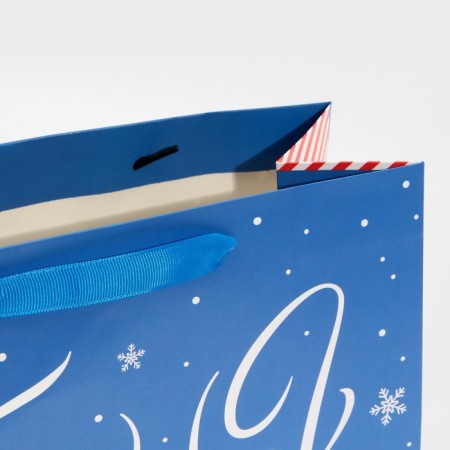 Laminated horizontal “Gift for the Christmas tree”, ML 27 x 23 x 11.5 cm, New Year-5