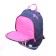 School backpack, 38 x 28 x 18 cm, Grizzly 363, ergonomic back, dark blue/rose RG-363-9_1