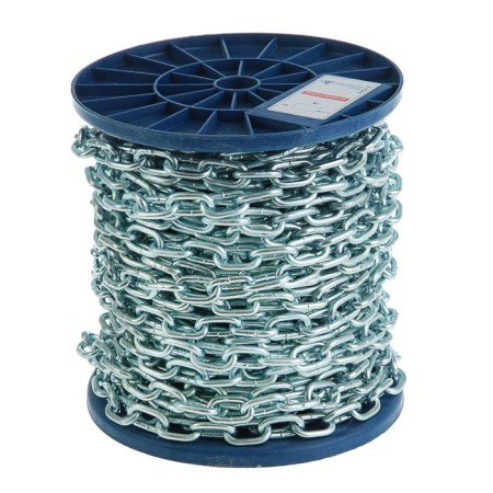 The short -sized short -haired chain DIN 766, D = 5 mm, galvanized, in a coil 30 m