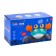 Musical catalka "crab", light, sound, turquoise color