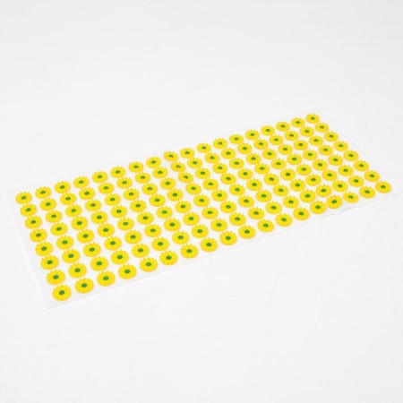 Kuznetsova applicator, 144 spines, spanbond, 26 x 56 cm, yellow.