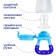 Nibbler with silicone nets, dimensions s, m, l, in case, blue color