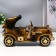 Musical mechanical “convertible” souvenir, moves 20x8.5x12.5 cm