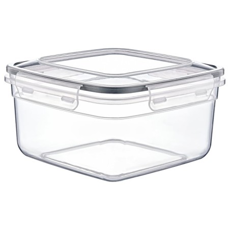 Food container Emhouse, square, with a sealed lid, 1.5 liters