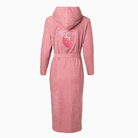 Women's robe, dry rose, size 50-10