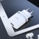 Network charger Hoco N1, 1 USB, 2.4 A, white