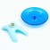 Carno running plate for rodents, 18 x 18 x 11 cm, blue
