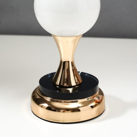 Summary Metal for 1 candle "Marble Ball" gold 49x10x10 cm-4