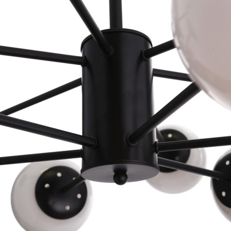Barensa chandelier 12x40W E27 Black 86x86x75 cm Bayerlux-4