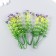 Decor for creativity "Agantus" set 6 pcs Violet 9.5 cm