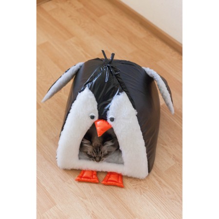 Animal house "Penguin", 35 x 32 x 35 cm-7