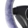 Torso steering, fur, multi-size, light gray braid