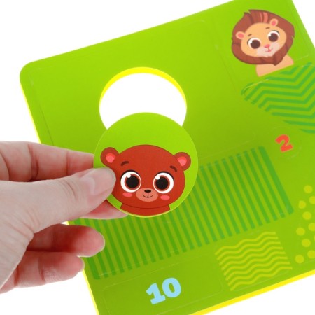Children's developing game "Little Builder", EVA + cards, Kroshka Me-11