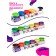 Set for children's creativity "test-plastilin", 6 colors of 50 g