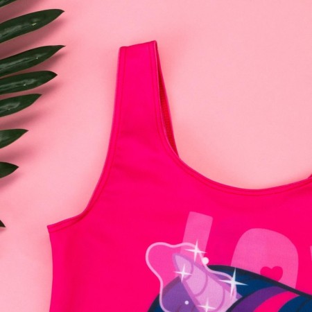 Children's swimsuit "Love", my little pony, height 98-104 (30), pink-7