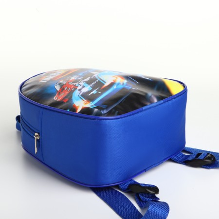 Children's backpack on a zipper, "chosen", blue color-3
