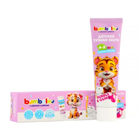 Bambolina toothpaste for children 4-8 years old, 50 ml