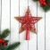 Top "Star Cinter Brillings" 17x14.5 cm, red-gold