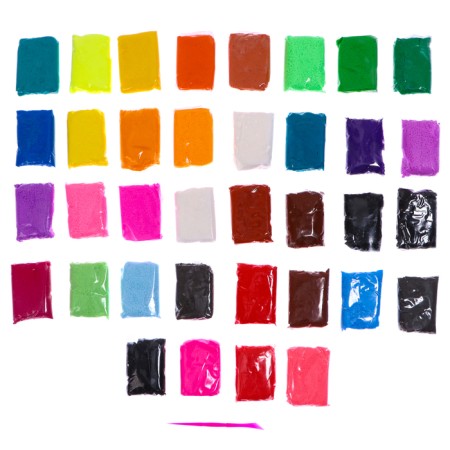 Large set "Maste for modeling", 36 colors of 10 grams-3