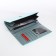 Women's wallet on magnet, blue color