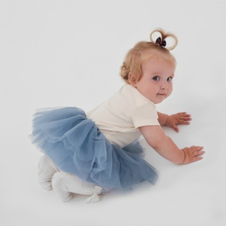 Three -layer crumb skirt, blue, 17 x 19 cm-6