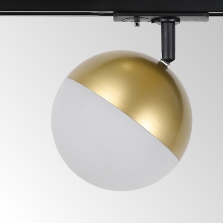 Elektrostandard track lamp, Glob, 120x120x180 mm, GX53, brass color-1