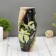 Lilia vase with painting on painted glass, D-7cm 10x23 cm
