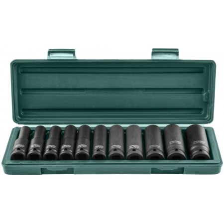 A set of end heads of shock extensions Jonnesway S03AD4111S, 1/2 "DR, 10-24 mm
