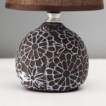 Elis table lamp E14 40W brown 13x13x25 cm-3