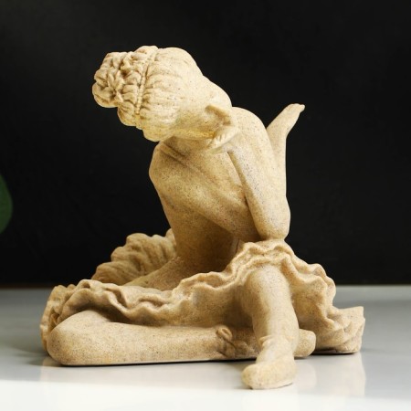Polystone statuette "Ballerina" White 33 x 18 x 18 cm-5