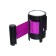 Cassette with an exhaust ribbon - 280 cm, height - 11 cm, width - 48 mm, purple