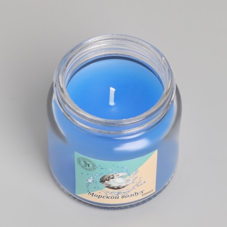 Aromatic candle in glass 6.3cm, 100ml, sea air-3