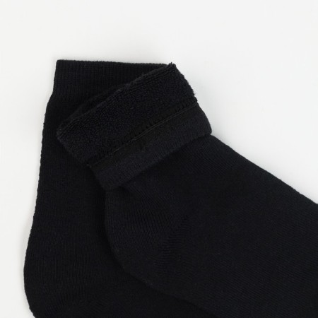 Noski children's terry, black color, size 22-1