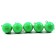 Cargo Cheburashka painted collapsible Yaman 5 pcs., 60 g, green