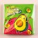 Paper napkins 25*25cm "Happy Birthday" Avocado (set 20 pcs)