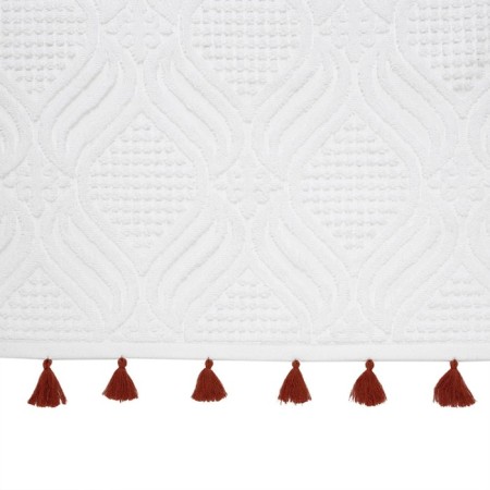 A towel with tkano essiential brushes, 610 gr, size 50x90 cm, white color-4
