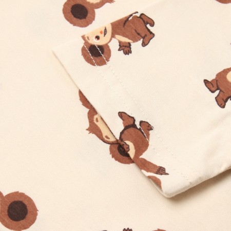 Pajama nursery (T-shirt and shorts) KAFTAN Cheburashka R.34 (122-128)-7