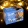 Garland “thread” 4 m, IP20, transparent thread, 40 LED, glow warm white, 2 modes, AAH3