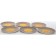 Elrington plates “Airgraph. Siesta ", 27 cm, 6 pcs