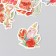 Stickers for creativity "Recognition of love" embossing silver set 48 pcs 9x7x0.8 cm