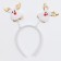 Carnival rim "Deer", Golden color
