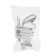 A bottle for a flavor in a car, suspended, Car Parfume 8 ml, chrome