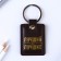 Kezzle keychain leatherette "Best of the best", 4 x 9 cm