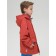 Windbreaker for boys, height 110 cm, terracotta color