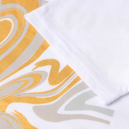 Women's T -shirt "Amour", white color, size 52-2