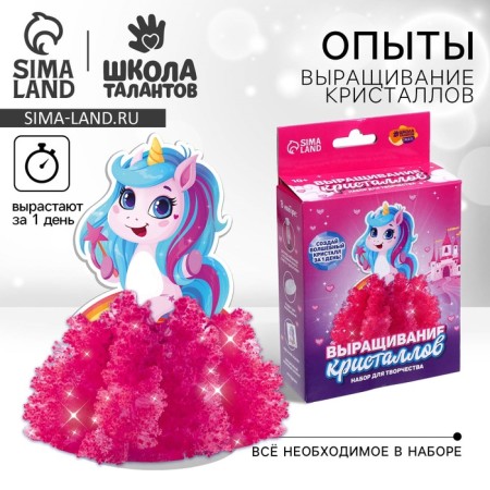 Set for creativity. The radiant crystals "Magic unicorn"
