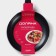 Field frying pan Basic, D = 22 cm, plastic handle, anti -stick coating, induction, black color