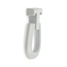 Cappio Earring, aluminum, white color